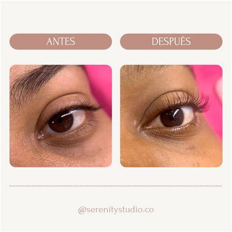 Perfil de pestañas con lifting natural