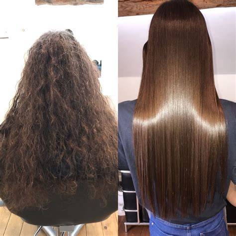 tipos de alisado permanente cabello