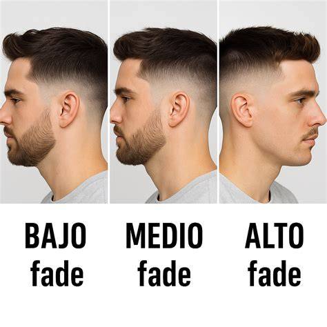 corte masculino degradado medio lateral