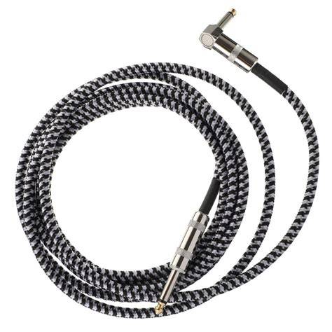 cable de instrumento trenzado recto