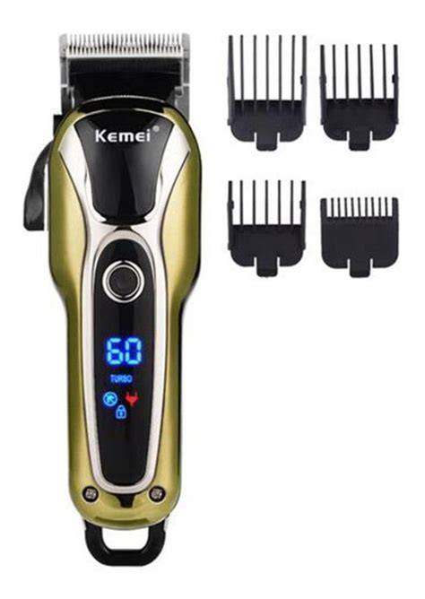 Máquina cortadora Kemei KM-2011 dorada