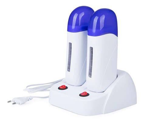 Calentador de cera roll-on doble