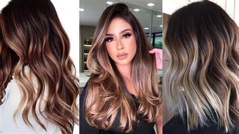 Balayage sutil en cabello largo