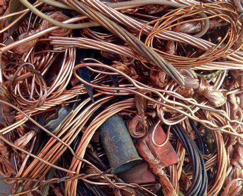 clasificación de cables de cobre reciclado