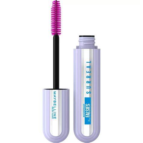 Máscara de pestañas waterproof con cepillo curvo