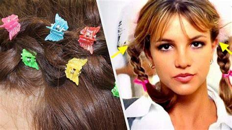 Accesorios de pelo estilo años 90