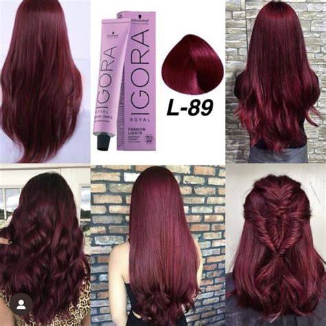 Aplicación de tinte Igora Royal en cabello