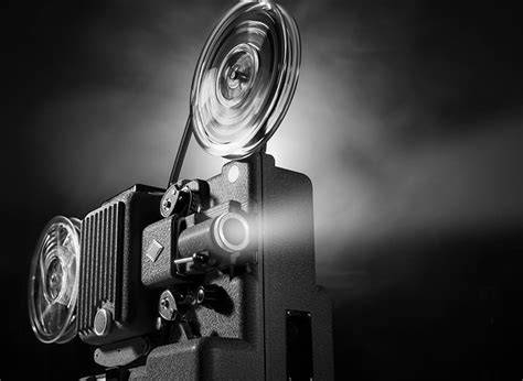 Fotograma de cine clásico en blanco y negro