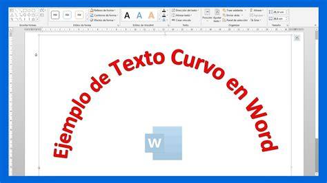 tres estilos de texto en arco