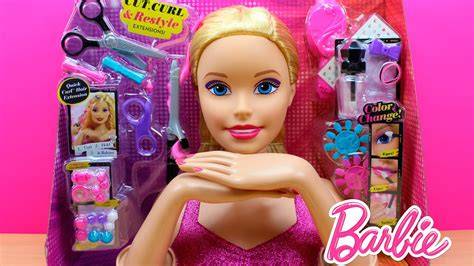 Busto Barbie para peinar y maquillar