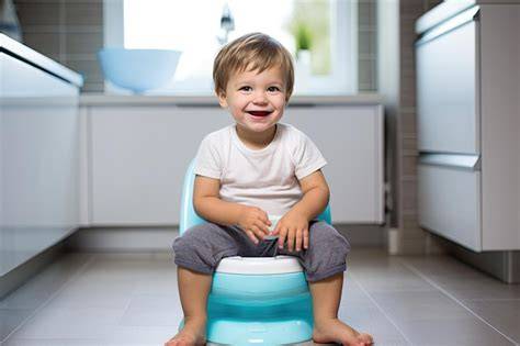 niño usando shampoo infantil en el baño