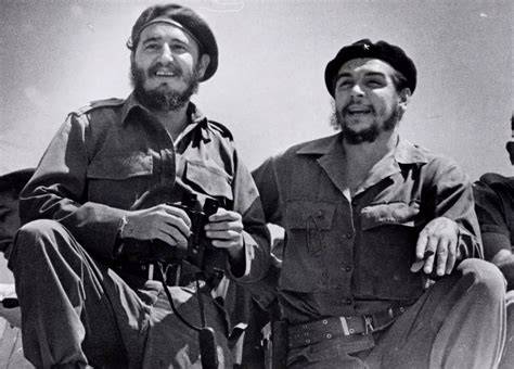Fidel Castro Abraham Lincoln Che Guevara barbas