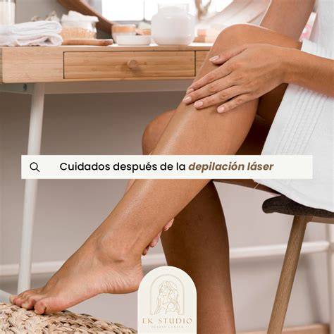 Protección solar después de depilación láser