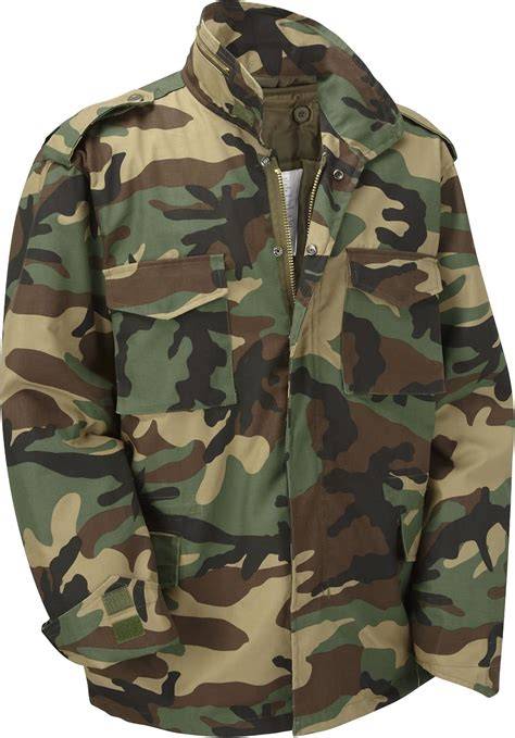 Chaqueta militar masculina con forro de pelo