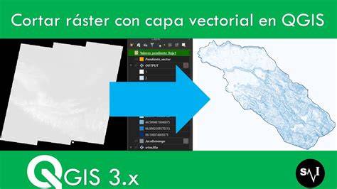 Recorte ráster con capa máscara en QGIS