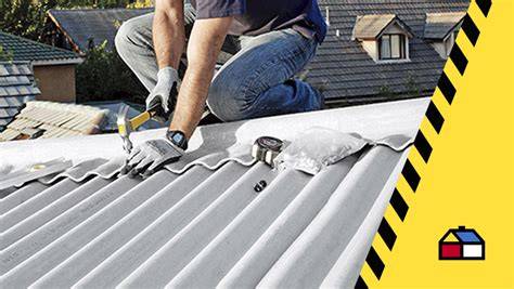 Instalación de planchas onduladas de fibrocemento
