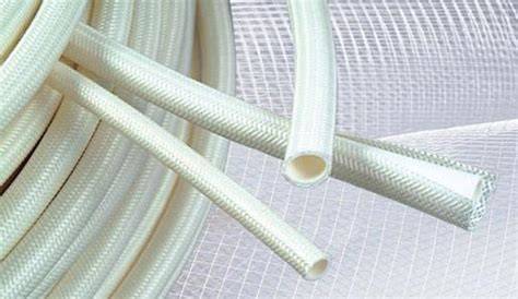 funda trenzada de fibra de vidrio sobre cable