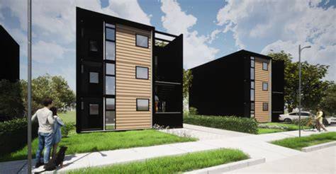 Construcción de pequeños condominios habitacionales
