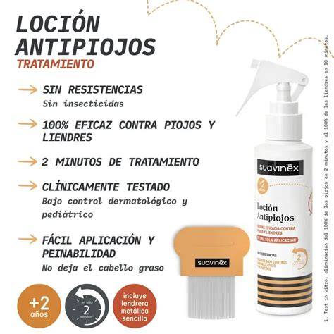 Aplicación de loción antipiojos y lendrera