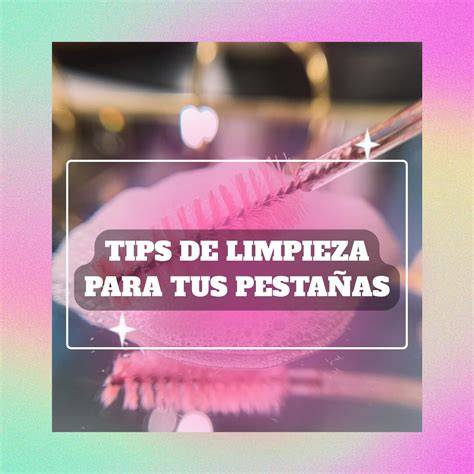 limpieza diaria de extensiones de pestañas
