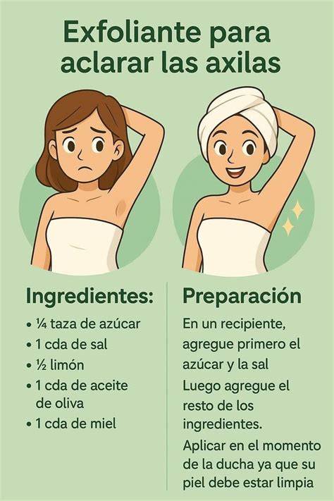 Rutina de depilación y cuidado de axilas