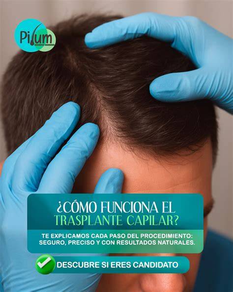 Extracción e implantación de folículos FUE