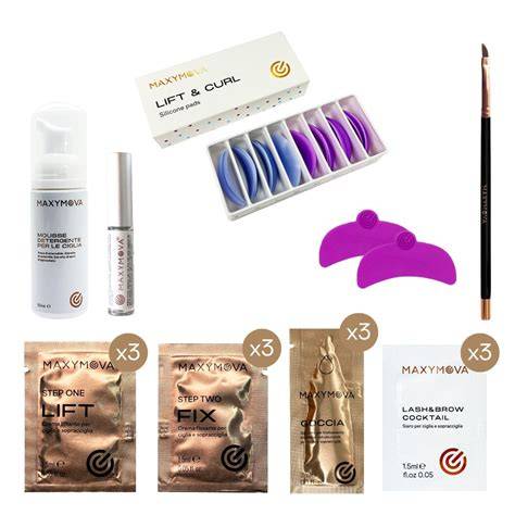 Kit de laminación de cejas y accesorios