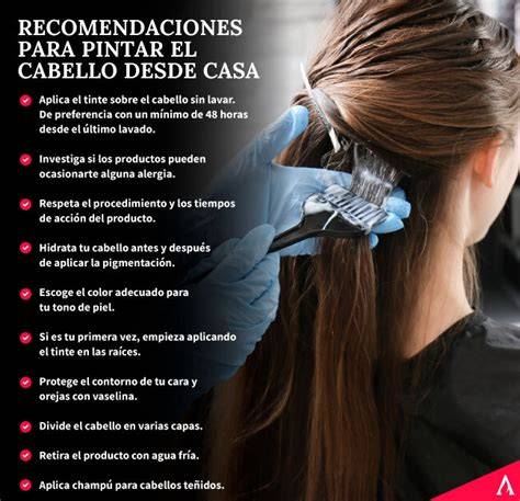 proceso profesional para retirar tinte negro